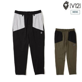 V12 ヴィトゥエルブ ゴルフウェア メンズ OZ PANTS 撥水 防風 ストレッチ 蓄熱保温 セットアップ対応 v122520-pn11 秋冬 2025