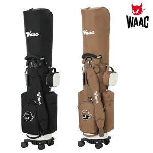 WAAC ワック メンズ レディース ゴルフ UNISEX CITY LINE ホイールキャディバッグ 取り外し可能ポーチ付き 072254800 秋冬 2025