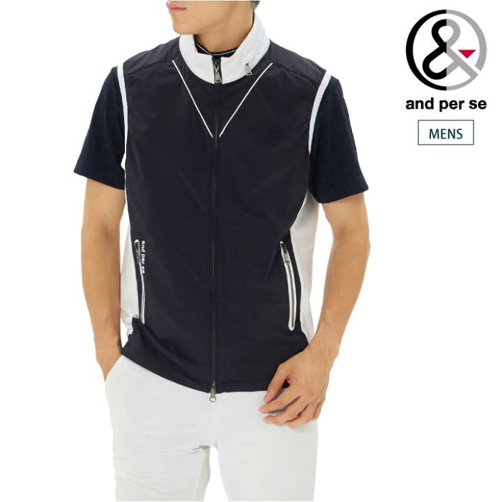 楽天市場】【30%OFF SALE】and per se アンパスィ ゴルフウェア メンズ 