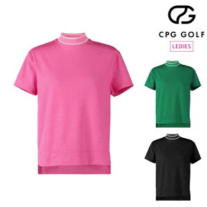y30%OFF SALEzCPG GOLF V[s[W[St StEFA fB[X Vc BIAS LOGO MOCK NECK SS ڐG⊴ UPF@\t 1109-25114 t 2025