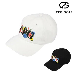 CPG GOLF V[s[W[St StEFA Y fB[X t[SLbv FLOWER LOGO CAP 4514-24161 t 2025