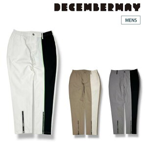 DECEMBERMAY fBZo[C StEFA Y Opc Bi-color logo long pants/ MAN I[V[Y 1-505-2053 t 2025