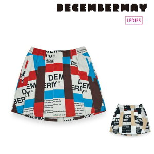 DECEMBERMAY fBZo[C StEFA fB[X Tricolor windproof pleats skirt/WOMAN ϋv Xgb` h XJ[g 2-412-2524 t 2025