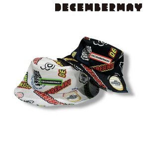 DECEMBERMAY fBZo[C St Y fB[X OtBJoPbgnbg Livelimix print bucket hat/ UNISEX UVJbg ݖh~ 3-999-5319 t 2025