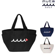 muta MARINE GOLF ムータマリンゴルフ メンズ レディース WAVE LOGO エコバック ラウンドバッグ トートバ…