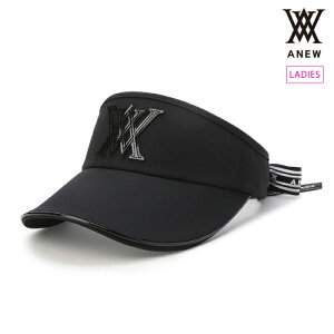 ANEW GOLF �A�j���[�S���t �S���t�E�F�A ���f�B�[�X WOMEN ESSENTIAL RIBBON VISOR ���{���o�C�U�[ �o�b�N���{���ŃA�����W���� agguwcp21 �t�� 2026