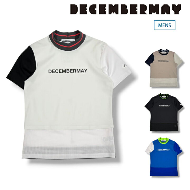 楽天市場】DECEMBERMAY ディセンバーメイ ゴルフウェア メンズ Mesh 