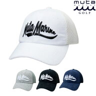 muta MARINE GOLF ムータマリンゴルフ ゴルフウェア メンズ レディース パイル メッシュキャップ 帽子 汗…