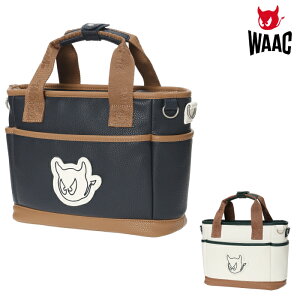 WAAC ���b�N �S���t �����Y ���f�B�[�X UNISEX Grainy Synthetic Leather �J�[�g�o�b�O �V�{���H �V�����_�[�X�g���b�v�t �����������f�U�C�� �V���[�Y���i���� 072262801 �t�� 2026