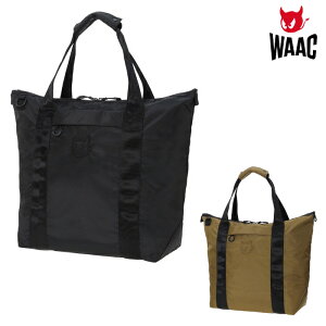 WAAC ���b�N �S���t �����Y ���f�B�[�X UNISEX Packable �g�[�g�o�b�O �T�u�o�b�O �p�b�J�u���d�l �V�����_�[�X�g���b�v �|�[�`�ܕt �R���p�N�g���[ �V���[�Y���i���� 072262820 �t�� 2026