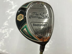 【中古】ルーツゴルフ The Roots Sui フェアウェイウッド 3W 15° 42.75インチ Sui Cランク 右利き用 Roots Golf ゴルフクラブ ゴルフドゥ ゴルフ用品 GOLF DO 中古ゴルフクラブ