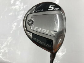 【中古】ヤマハ RMX FOCUS 2018 フェアウェイウッド 5W 18° Sフレックス 42.5インチ Speeder EVOLUTION 4 FW70 Cランク 右利き用 YAMAHA ゴルフクラブ ゴルフドゥ ゴルフ用品 GOLF DO 中古ゴルフクラブ