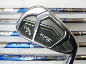 【中古】キャロウェイ EPIC STAR アイアンセット 23° Sフレックス 38.0インチ NSプロ Zelos 7 Cランク 右利き用 Callaway ゴルフクラブ ゴルフドゥ ゴルフ用品 GOLF DO 中古ゴルフクラブ