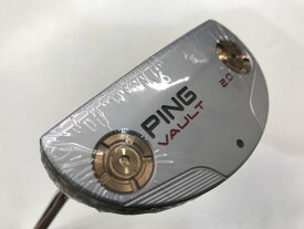 【中古】ピン VAULT 2.0 PIPER C Platinum パター 34.0インチ オリジナルスチール(PP58グリップ) Sランク 左利き用 PING ゴルフクラブ ゴルフドゥ ゴルフ用品 GOLF DO 中古ゴルフクラブ