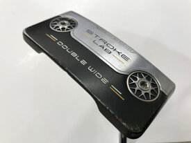 【中古】オデッセイ STROKE LAB DOUBLE WIDE パター 34.0インチ ヘッドカバーあり オリジナルスチール Dランク 右利き用 ODYSSEY ゴルフクラブ ゴルフドゥ ゴルフ用品 GOLF DO 中古ゴルフクラブ