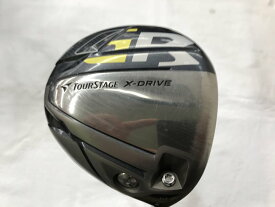 【中古】ブリヂストン ツアーステージ X-DRIVE GR (2014) ドライバー 10.5° SRフレックス 46.0インチ ヘッドカバーあり ツアーAD B14-03w Cランク 右利き用 BRIDGESTONE ゴルフクラブ ゴルフドゥ ゴルフ用