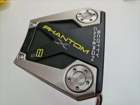 【中古】タイトリスト SC PHANTOM X 8.5 パター 33.0インチ ヘッドカバーあり オリジナルスチール Cランク 右利き用 Titleist ゴルフクラブ スコッティキャメロン ファントムエックス ゴルフドゥ ゴ