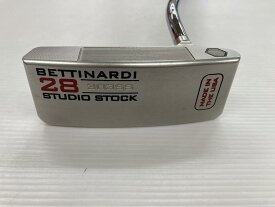 【中古】ベティナルディ STUDIO STOCK #28 2021 パター 34.25インチ オリジナルスチール Cランク 右利き用 BETTINARDI ゴルフクラブ ゴルフドゥ ゴルフ用品 GOLF DO 中古ゴルフクラブ