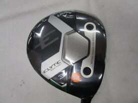 【中古】キャロウェイ ELYTE MAX FAST フェアウェイウッド 3W 16° Sフレックス 43.25インチ ヘッドカバーあり LIN-Q GREEN 40 for Callaway Sランク 右利き用 Callaway ゴルフクラブ エリートマックスファスト