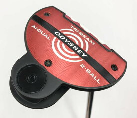 【中古】オデッセイ Ai-DUAL TRI-BEAM 2-BALL パター 34.0インチ ヘッドカバーあり オリジナルスチール Cランク 右利き用 ODYSSEY ゴルフクラブ ゴルフドゥ ゴルフ用品 GOLF DO 中古ゴルフクラブ