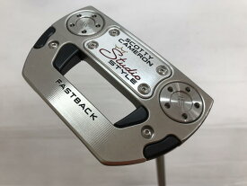 【中古】タイトリスト SC STUDIO STYLE FASTBACK パター 34.0インチ ヘッドカバーあり オリジナルスチール Cランク 右利き用 Titleist ゴルフクラブ スコッティキャメロン スタジオスタイル ゴルフド