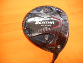 【中古】キャロウェイ BIG BERTHA ALPHA 816◆◆ ドライバー 9° Sフレックス 45.0インチ ツア-AD　MJ-6 リシャフト品 Dランク 右利き用 Callaway BIG BERTHA ALPHA 816 ゴルフクラブ ゴルフドゥ ゴルフ用品 GOLF