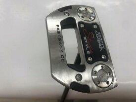 【中古】タイトリスト SC STUDIO STYLE FASTBACK OC パター 33.0インチ ヘッドカバーあり オリジナルスチール Bランク 右利き用 Titleist ゴルフクラブ スコッティキャメロン スタジオスタイル ゴルフ