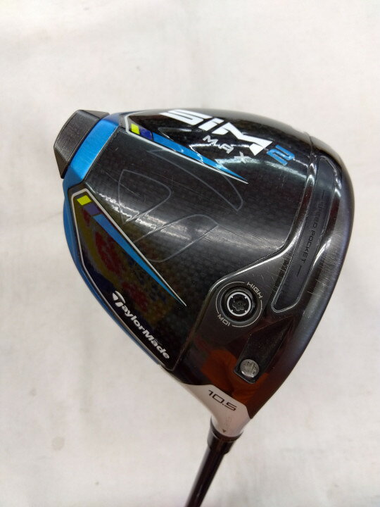 楽天市場】【中古】テーラーメイド SIM2 MAX ドライバー 10.5° SR 