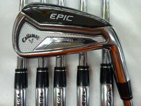 【中古】キャロウェイ EPIC FORGED STAR アイアンセット Sフレックス 38.25インチ NSプロ Zelos 7 Cランク 右利き用 Callaway ゴルフクラブ ゴルフドゥ ゴルフ用品 GOLF DO 中古ゴルフクラブ