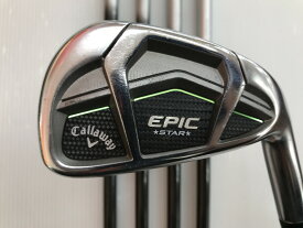 【中古】キャロウェイ EPIC STAR アイアンセット Rフレックス 38.0インチ Speeder EVOLUTION for EPIC Cランク 右利き用 Callaway ゴルフクラブ ゴルフドゥ ゴルフ用品 GOLF DO 中古ゴルフクラブ