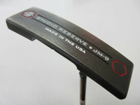 【中古】RJ ベティナルディ STUDIO RESERVE JM-9 パター 33.0インチ ヘッドカバーあり オリジナルスチール Cランク 右利き用 BETTINARDI ゴルフクラブ ゴルフドゥ ゴルフ用品 GOLF DO 中古ゴルフクラブ