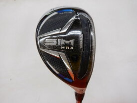 【中古】テーラーメイド SIM MAX ユーティリティ 19° Sフレックス 40.0インチ KBS MAX85 JP Dランク 右利き用 Taylormade ゴルフクラブ ゴルフドゥ ゴルフ用品 GOLF DO 中古ゴルフクラブ