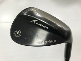 【中古】アキラ TOUR WEDGE 3 PVD ウェッジ 58° 34.75インチ ダイナミックゴールド Dランク 右利き用 AKIRA TOUR WEDGE PVD ゴルフクラブ ゴルフドゥ ゴルフ用品 GOLF DO 中古ゴルフクラブ