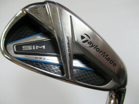 【中古】テーラーメイド SIM MAX アイアンセット Rフレックス 37.875インチ TENSEI BLUE TM60 Cランク 右利き用 Taylormade ゴルフクラブ ゴルフドゥ ゴルフ用品 GOLF DO 中古ゴルフクラブ