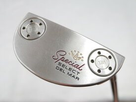 【中古】タイトリスト SC Special SELECT DEL MAR パター 34.0インチ ヘッドカバーあり オリジナルスチール Cランク 右利き用 Titleist ゴルフクラブ ゴルフドゥ ゴルフ用品 GOLF DO 中古ゴルフクラブ