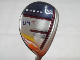 【中古】グローブライド ONOFF FAIRWAY WINGS AKA 2020 ユーティリティ 20° SRフレックス 40.0インチ ヘッドカバーあり SMOOTH KICK MP-520U Dランク 右利き用 GLOBERIDE ゴルフクラブ ゴルフドゥ ゴルフ用品 GOL