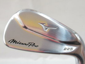 【中古】ミズノ Mizuno Pro 225 アイアンセット S200フレックス 37.75インチ ダイナミックゴールド 95 Cランク 右利き用 MIZUNO ゴルフクラブ ゴルフドゥ ゴルフ用品 GOLF DO 中古ゴルフクラブ