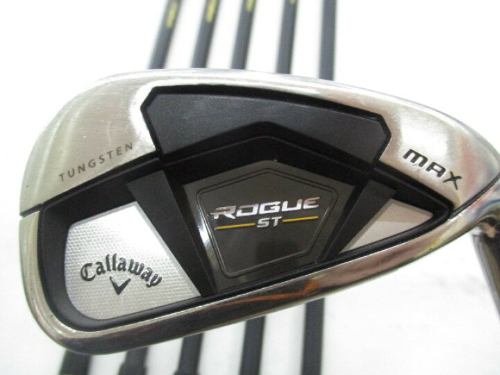 楽天市場】【中古】キャロウェイ ROGUE ST MAX アイアンセット 21.5° R 