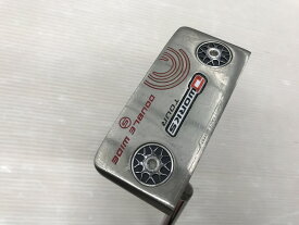 【中古】オデッセイ O-WORKS TOUR DOUBLE WIDE S シルバー パター 34.0インチ オリジナルスチール Cランク 右利き用 ODYSSEY ゴルフクラブ ゴルフドゥ ゴルフ用品 GOLF DO 中古ゴルフクラブ