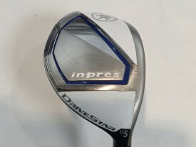 【中古】【レディースモデル】ヤマハ inpres DRIVESTAR レディス ユーティリティ 24° Lフレックス 39.75インチ ヘッドカバーあり VANQUISH for YAMAHA LM423u Cランク 右利き用 YAMAHA ゴルフクラブ ゴルフド