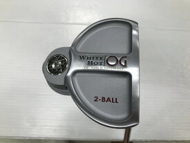 【中古】オデッセイ ホワイト ホット OG 2-BALL パター 33.0インチ ヘッドカバーあり STROKE LAB Cランク 右利き用 ODYSSEY ゴルフクラブ ゴルフドゥ ゴルフ用品 GOLF DO 中古ゴルフクラブ