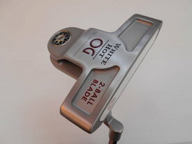 【中古】オデッセイ ホワイト ホット OG 2-BALL BLADE パター 34.0インチ ヘッドカバーあり STROKE LAB Cランク 右利き用 ODYSSEY ゴルフクラブ ゴルフドゥ ゴルフ用品 GOLF DO 中古ゴルフクラブ