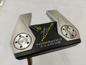 【中古】タイトリスト SC PHANTOM X 5.5 2021 パター 34.0インチ ヘッドカバーあり オリジナルスチール Cランク 右利き用 Titleist ゴルフクラブ スコッティキャメロン ファントムエックス ゴルフド