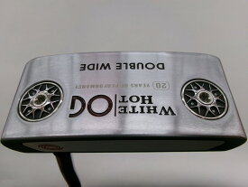 【中古】オデッセイ ホワイト ホット OG DOUBLE WIDE パター 34.0インチ ヘッドカバーあり STROKE LAB Cランク 右利き用 ODYSSEY ゴルフクラブ ゴルフドゥ ゴルフ用品 GOLF DO 中古ゴルフクラブ