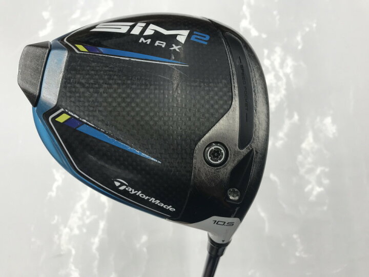 楽天市場】【中古】テーラーメイド SIM2 MAX ドライバー 10.5° SR 