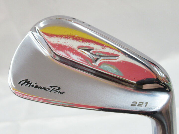 楽天市場】【中古】ミズノ Mizuno Pro 221 アイアンセット S200 