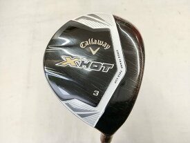 【中古】キャロウェイ X HOT 2013 フェアウェイウッド 3W 15° Sフレックス 43.25インチ X HOT シリーズ Dランク 右利き用 Callaway ゴルフクラブ ゴルフドゥ ゴルフ用品 GOLF DO 中古ゴルフクラブ