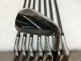 【中古】テーラーメイド STEALTH アイアンセット 21° Rフレックス 38.5インチ TENSEI RED TM60 Cランク 右利き用 Taylormade ゴルフクラブ ゴルフドゥ ゴルフ用品 GOLF DO 中古ゴルフクラブ