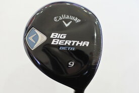 【中古】キャロウェイ BIG BERTHA BETA レディス フェアウェイウッド 9W 25° Lフレックス 40.25インチ ヘッドカバーあり AIR Speeder for BIG BERTHA Cランク 右利き用 Callaway ゴルフクラブ ゴルフドゥ ゴル