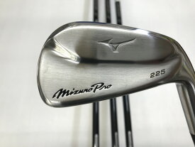 【中古】ミズノ Mizuno Pro 225 アイアンセット 30° Sフレックス 36.75インチ ツアーAD AD-65? リシャフト品 Cランク 右利き用 MIZUNO ゴルフクラブ ゴルフドゥ ゴルフ用品 GOLF DO 中古ゴルフクラブ